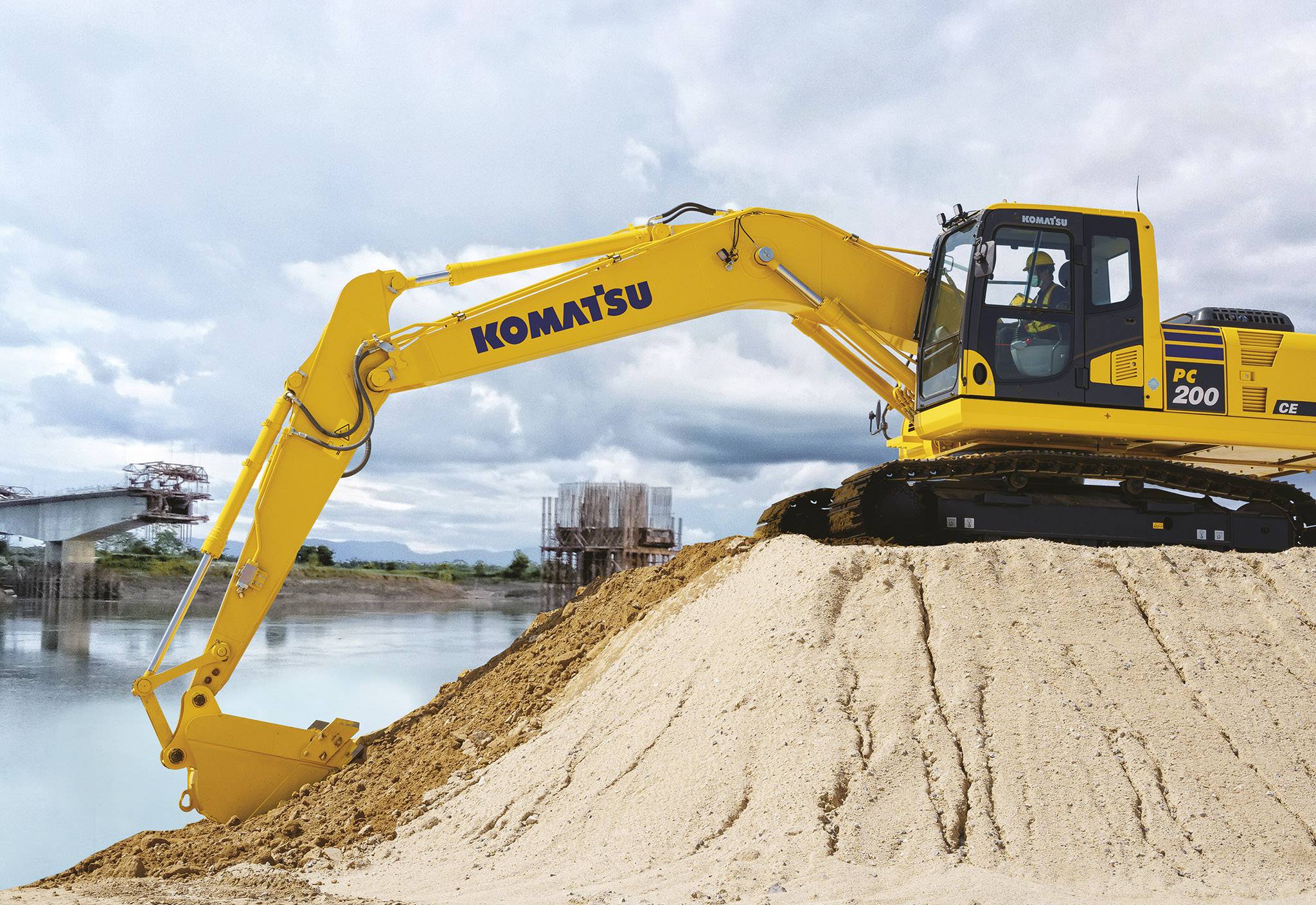 Komatsu PC200-10M0 CE Hydraulic Excavator | Efficient & Durable